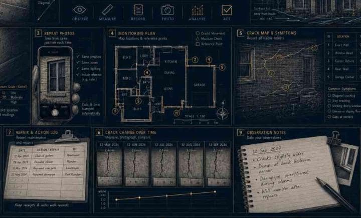 Home movement monitoring course workbook and field recording preview